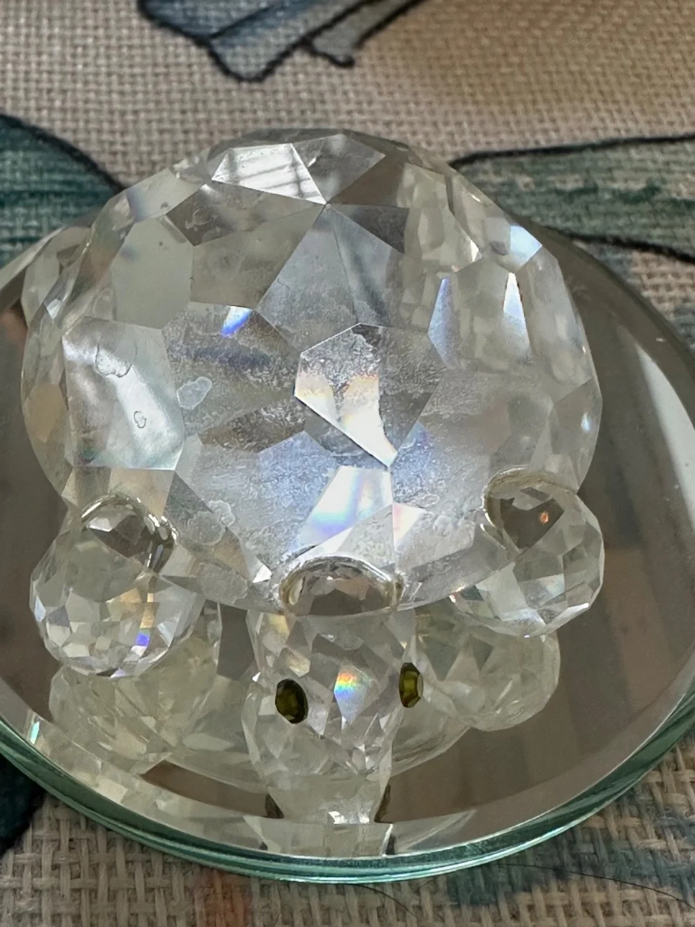 Swarovski turtle